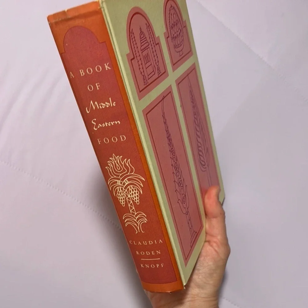 Rare Vintage‎ 1st US Edition A Book of Middle Eastern Food Claudia Roden firm